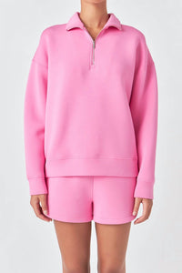 Grey Lab - Scuba Zip-up Sweatshirt