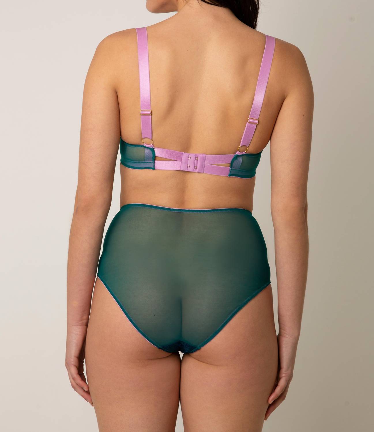 LILA LACE HIGH WAIST KNICKER