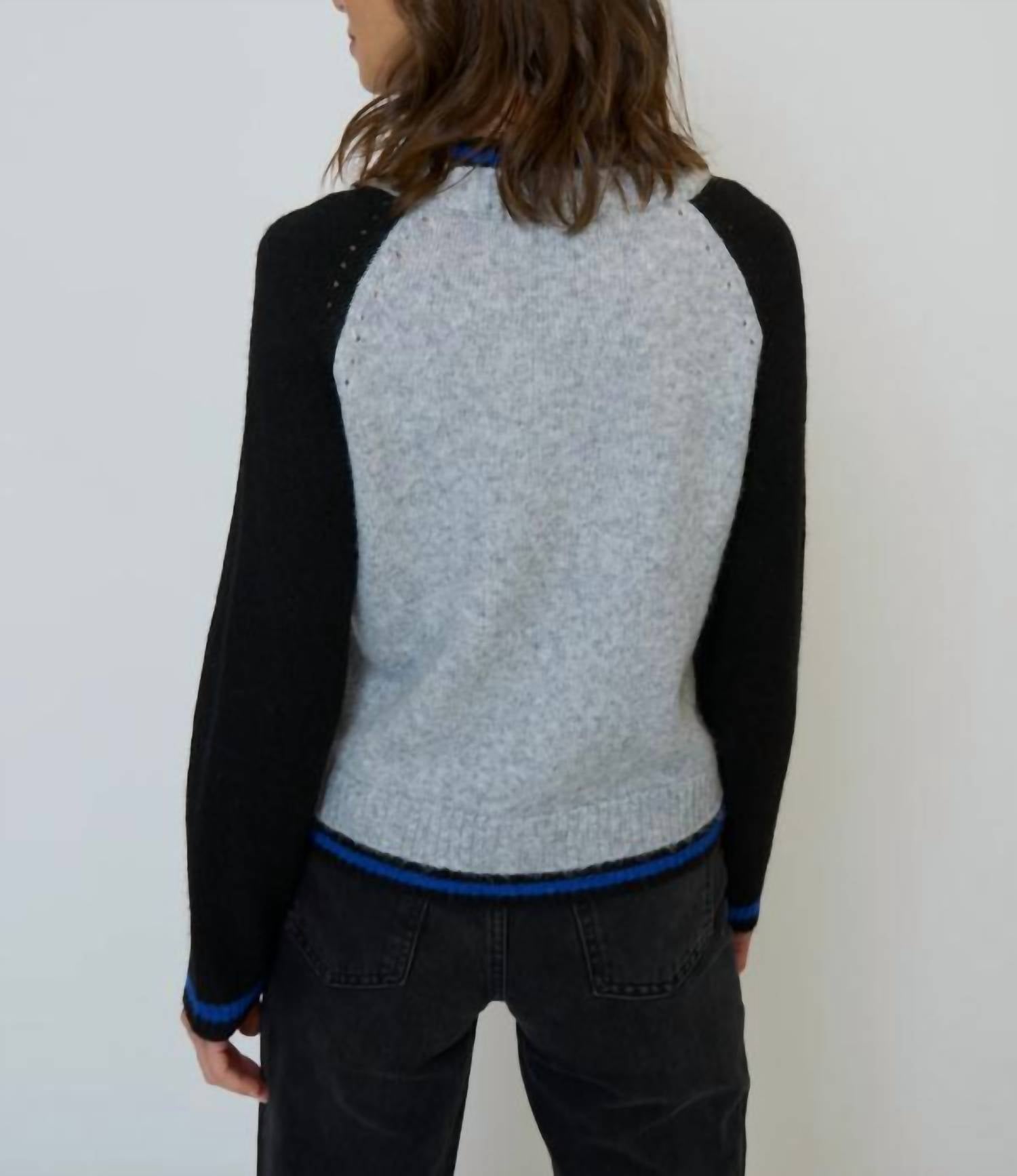 Central Park West - Olivia Baseball Sweater