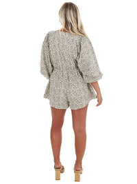 Bucketlist - Can't Be Tamed V-neck Romper