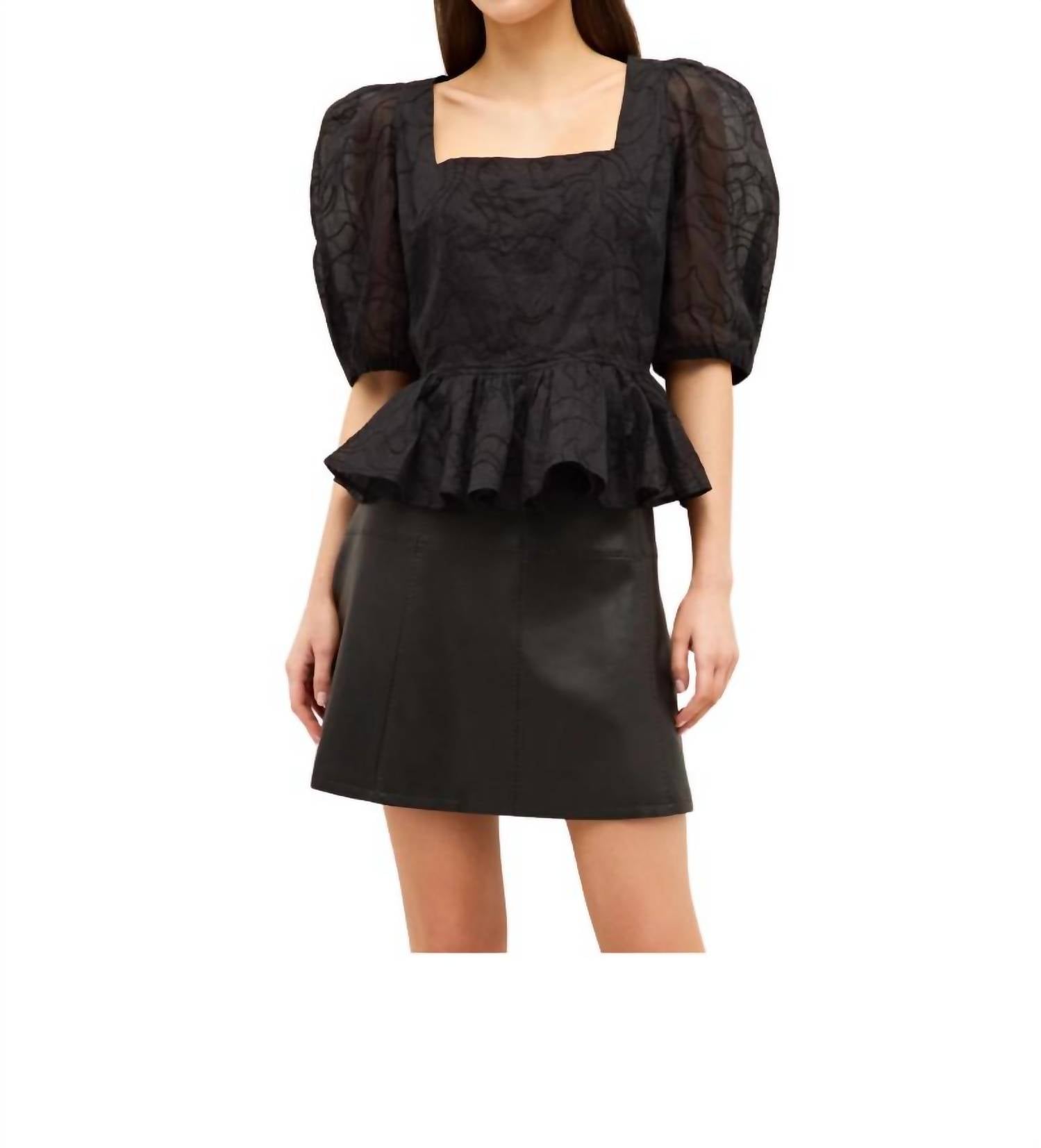 Marie Oliver - Orla Short Sleeve Top