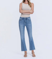 VERVET BY FLYING MONKEY Melia Jeans in reptar - women's jeans - view 6
