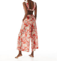 Carmen Marc Valvo - Women's Cropped Wide Leg Pant