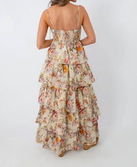 In February - Wildflower Tiered Maxi Dress