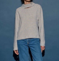 Nation Ltd - Delphine Mock Neck Sweatshirt