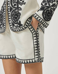 Scarlett Poppies - Zaria Embroidery Shorts