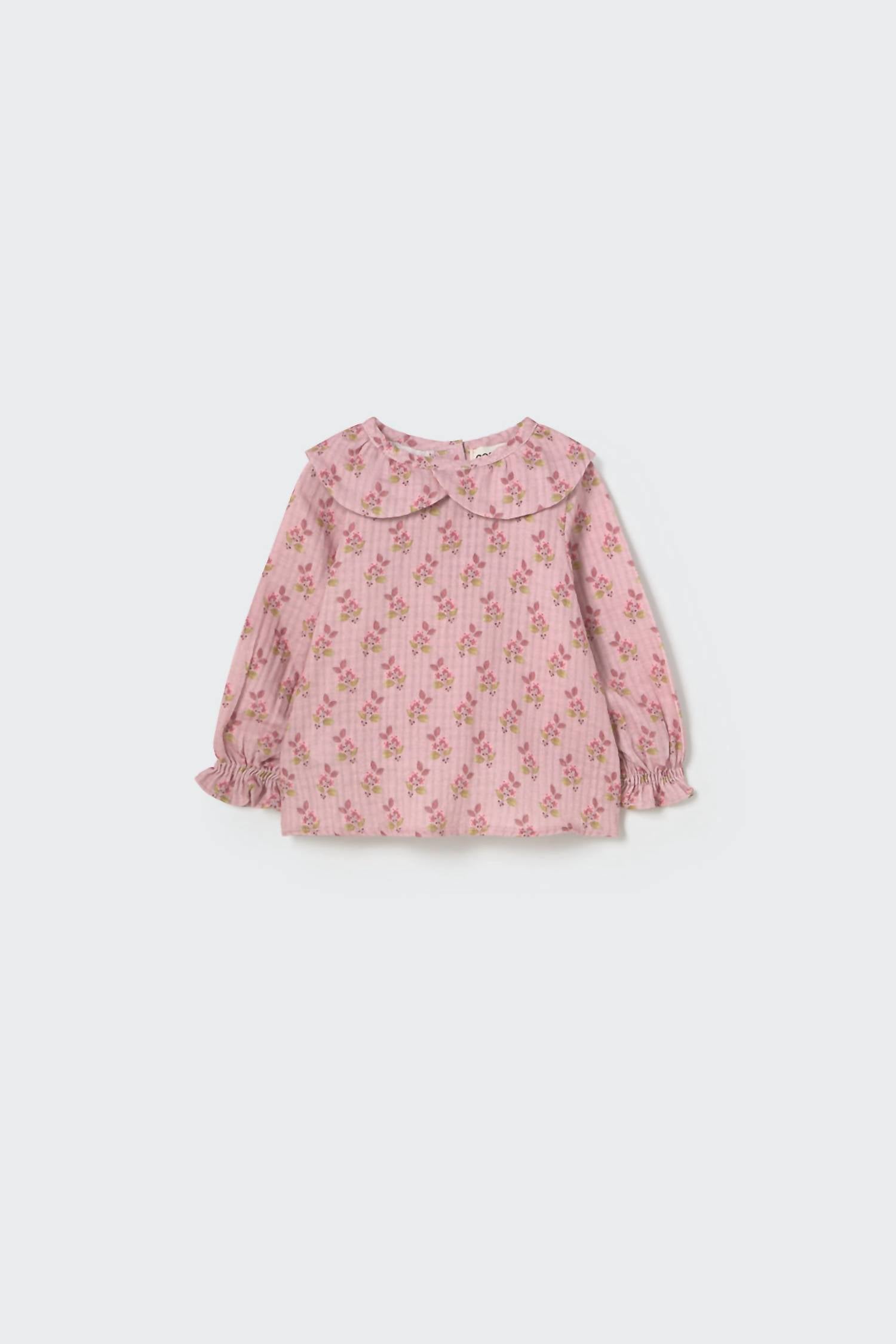Cozmo - Baby Girls' Bloom Textured Blouse