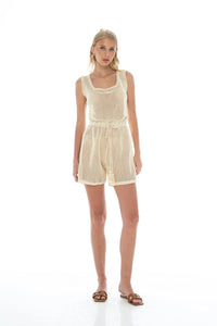 Phie Collective - Mesh Short Romper