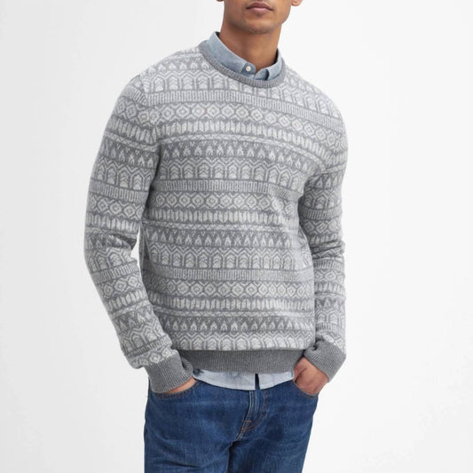 Barbour - Stonebeck Fairisle Crew Neck Jumper