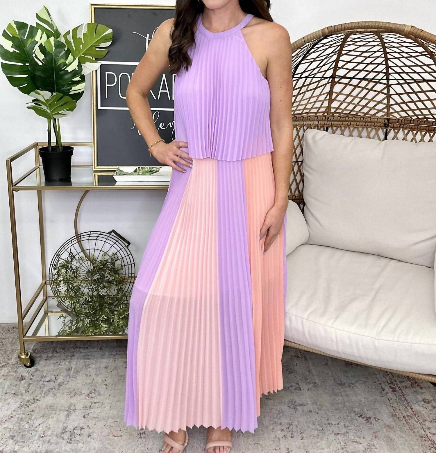 Skies Are Blue - Sherbert Breeze Maxi Dress