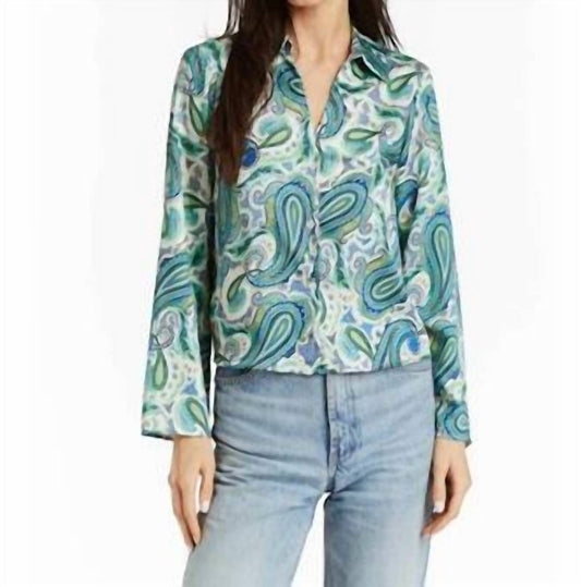 Drew - CELINE PAISLEY BLOUSE