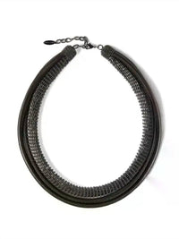 Brunello Cucinelli - Women's Leather Precious Necklace