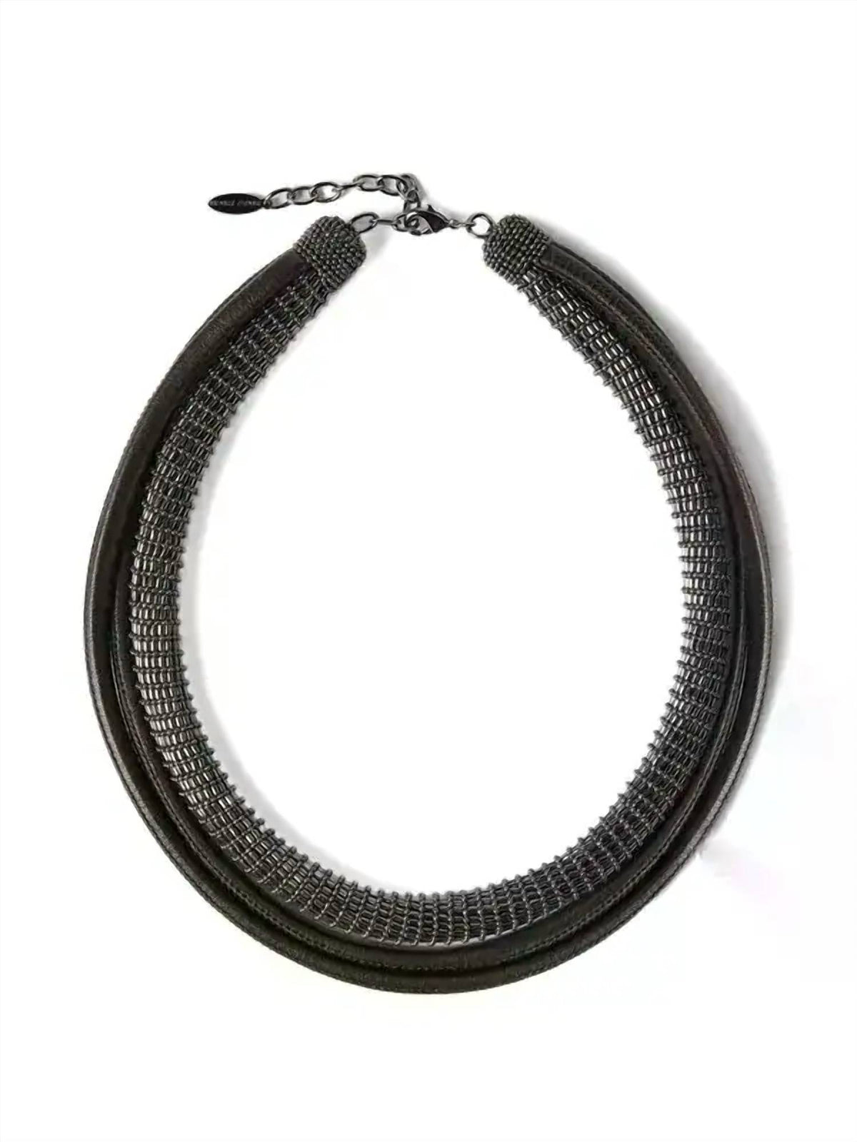 Brunello Cucinelli - Women's Leather Precious Necklace