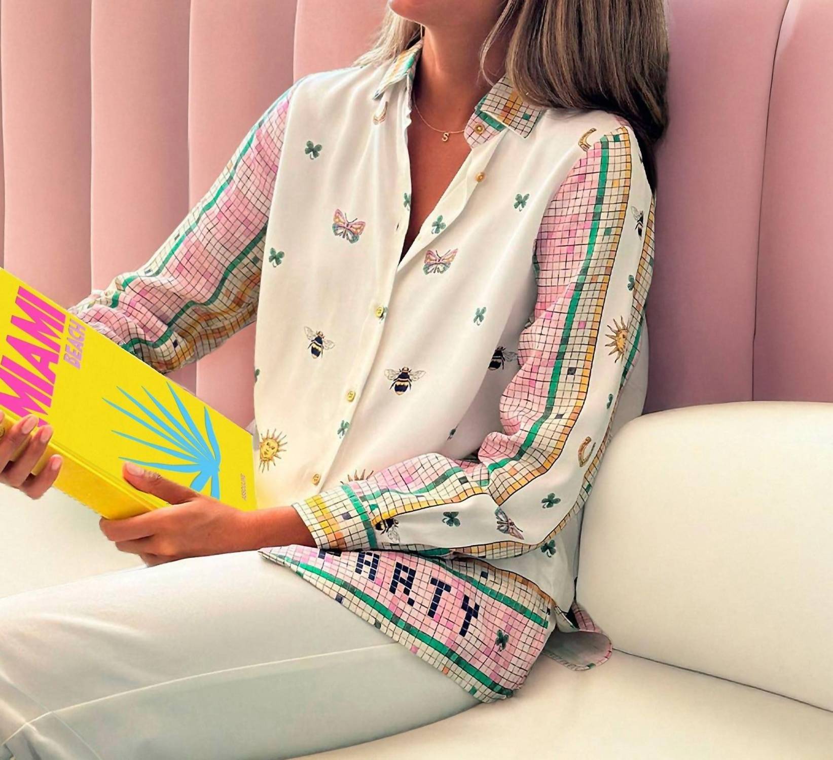 Vilagallo - Tea Button Down Shirt
