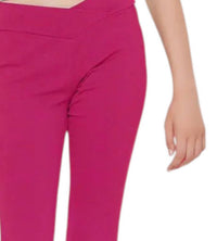 Good Girl - Barbie Crossover Waist Ribbed Flare Pants