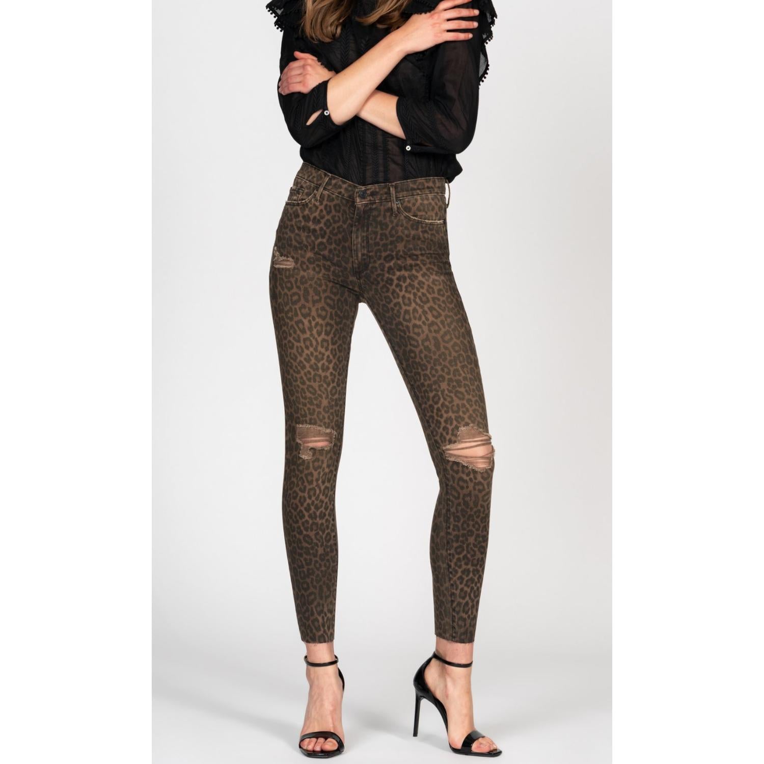 BLACK ORCHID Carmen High Rise Ankle Fray Jean in party favors - women's jeans