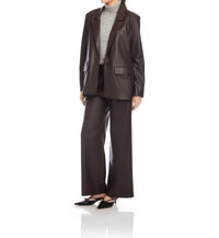 Fifteen Twenty - Regan Faux Leather Blazer