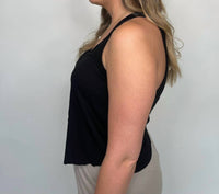 LAmade New Boyfriend Tank in black - women's tank top - alternate view