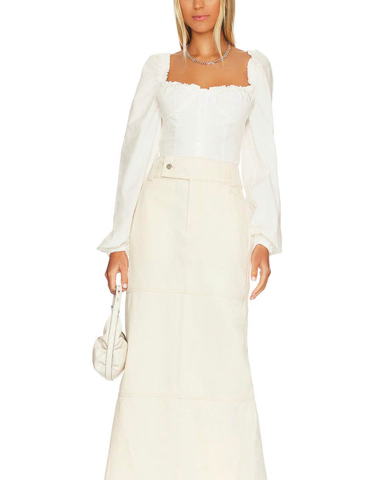 We Wore What - Ruched Cup Top