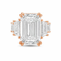 Diana M Jewels - Women's Emerald Lab-Grown Diamond Fashion Ring (20.00 Ct) - Signature