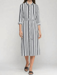 Vilagallo - Dolce Far Niente Shirt Midi Dress