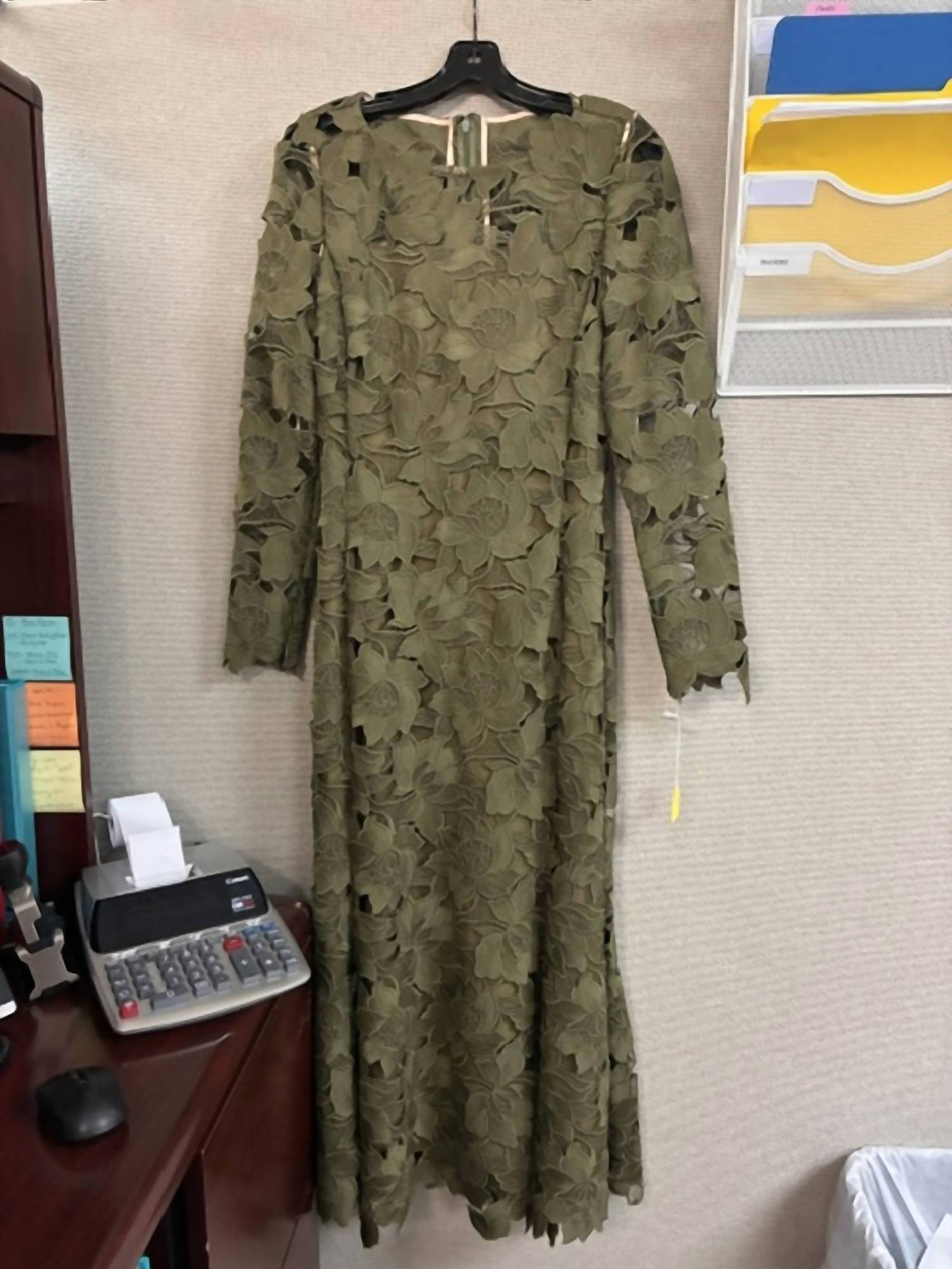 Oscar De La Renta - Women's Peony Guipure Cocktail Dress