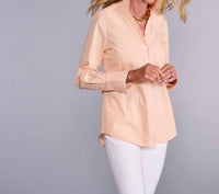 Claridge + King - League V Neck Button Up Shirt