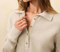 Faherty - Apres Waffle Henley Top
