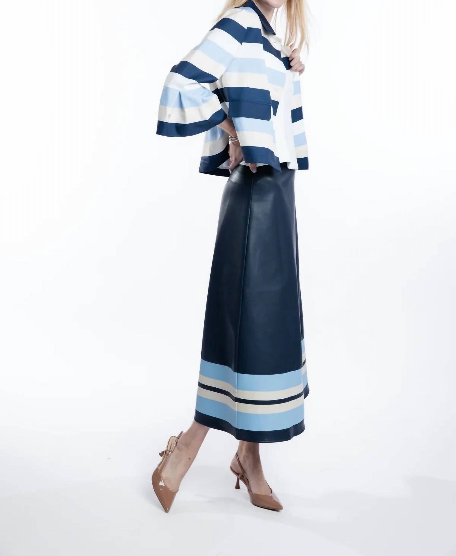 The Burgess Collection - Jackie Stripe Jacket