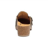Aetrex Women's Madison Clog in olive - women's shoe - view 4