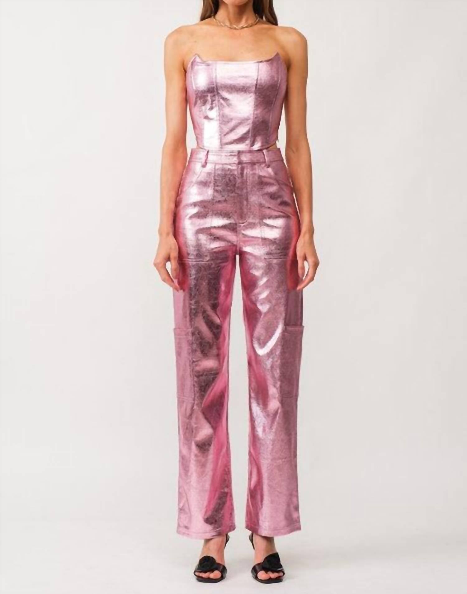 Sofie The Label - Gaia Leather Corset Top