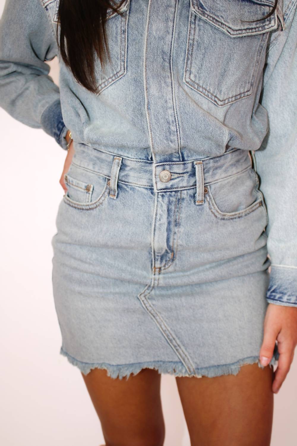 Pistola - Nina Long Sleeve Denim Dress