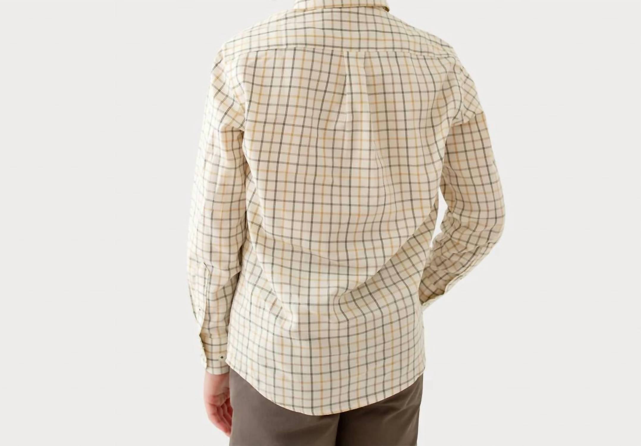 Southern Marsh - Youth Chateau Windowpane Dress Shirt