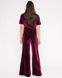Ripley Rader - Velvet Short Sleeve Top