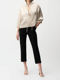Joseph Ribkoff - Silky Knit Pull On Crop Pants