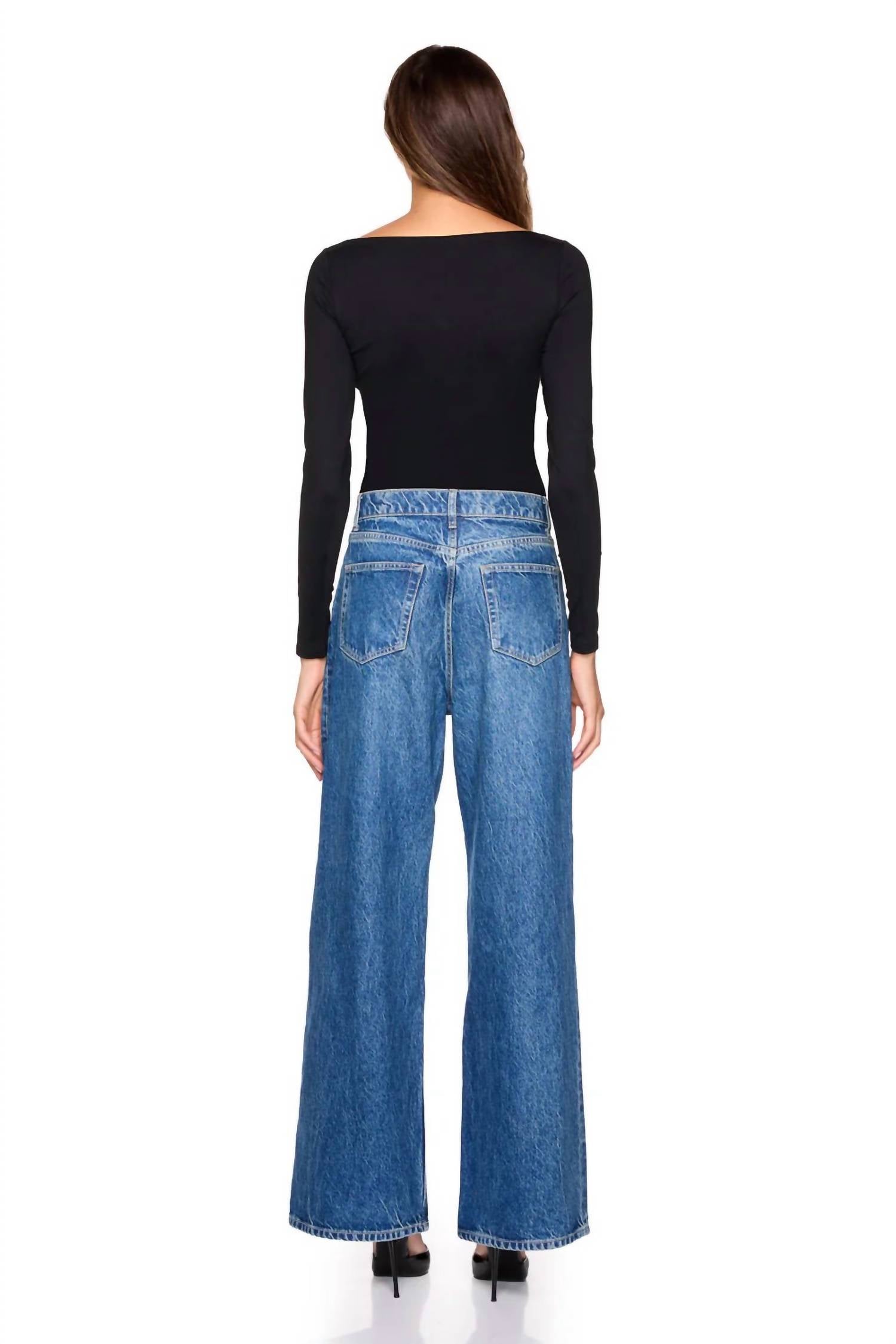Susana Monaco - Long Sleeve Scoop Front Top