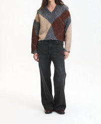 Deluc - Micah Argyle Knit Sweater