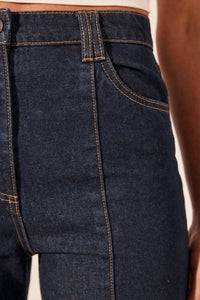 Shona Joy - Rita Pintuck Straight Leg Jeans