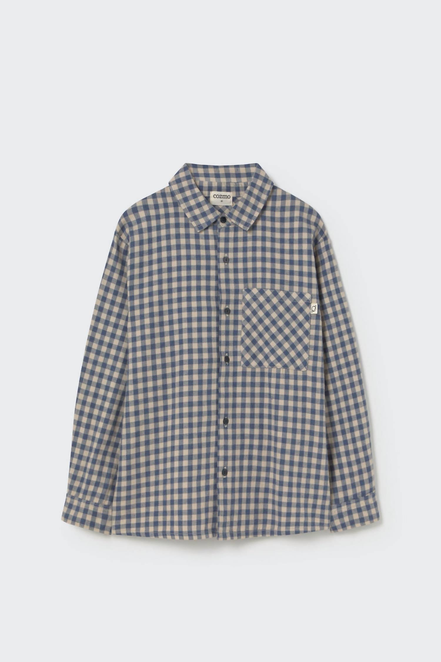 Cozmo - Kid's Gingham Flannel Shirt