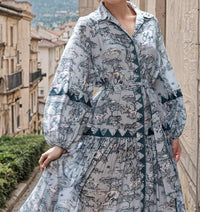 Miss June Paris - Lila Maxi Dress