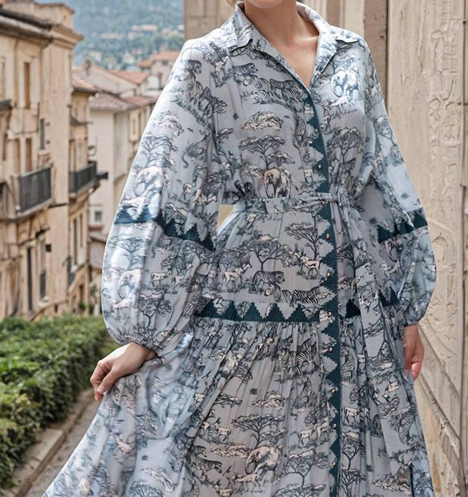 Miss June Paris - Lila Maxi Dress