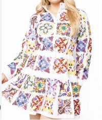Queen Of Sparkles - Italian Tile Dress