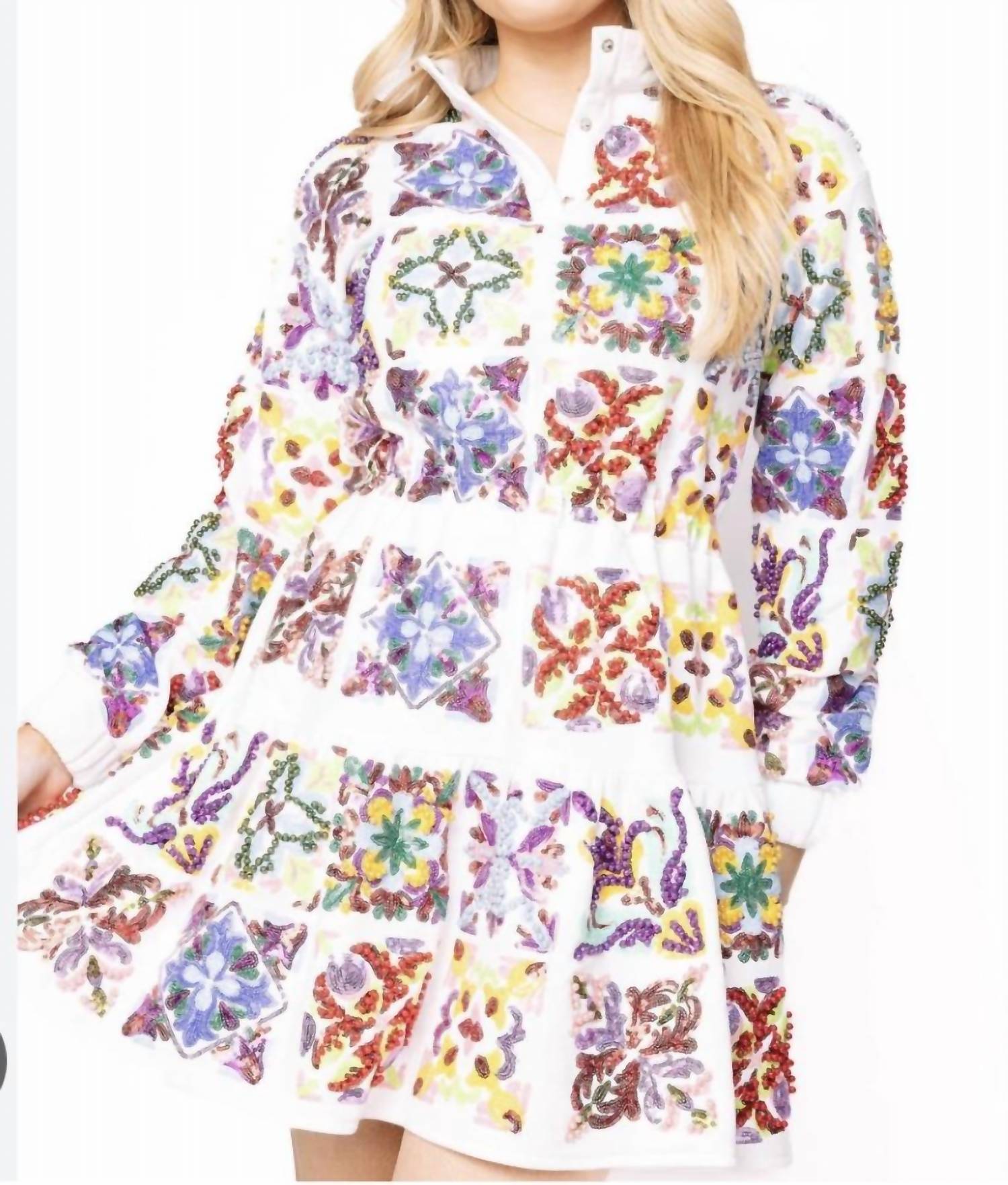 Queen Of Sparkles - Italian Tile Dress