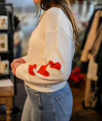 Elan - Heart Crewneck Sweater