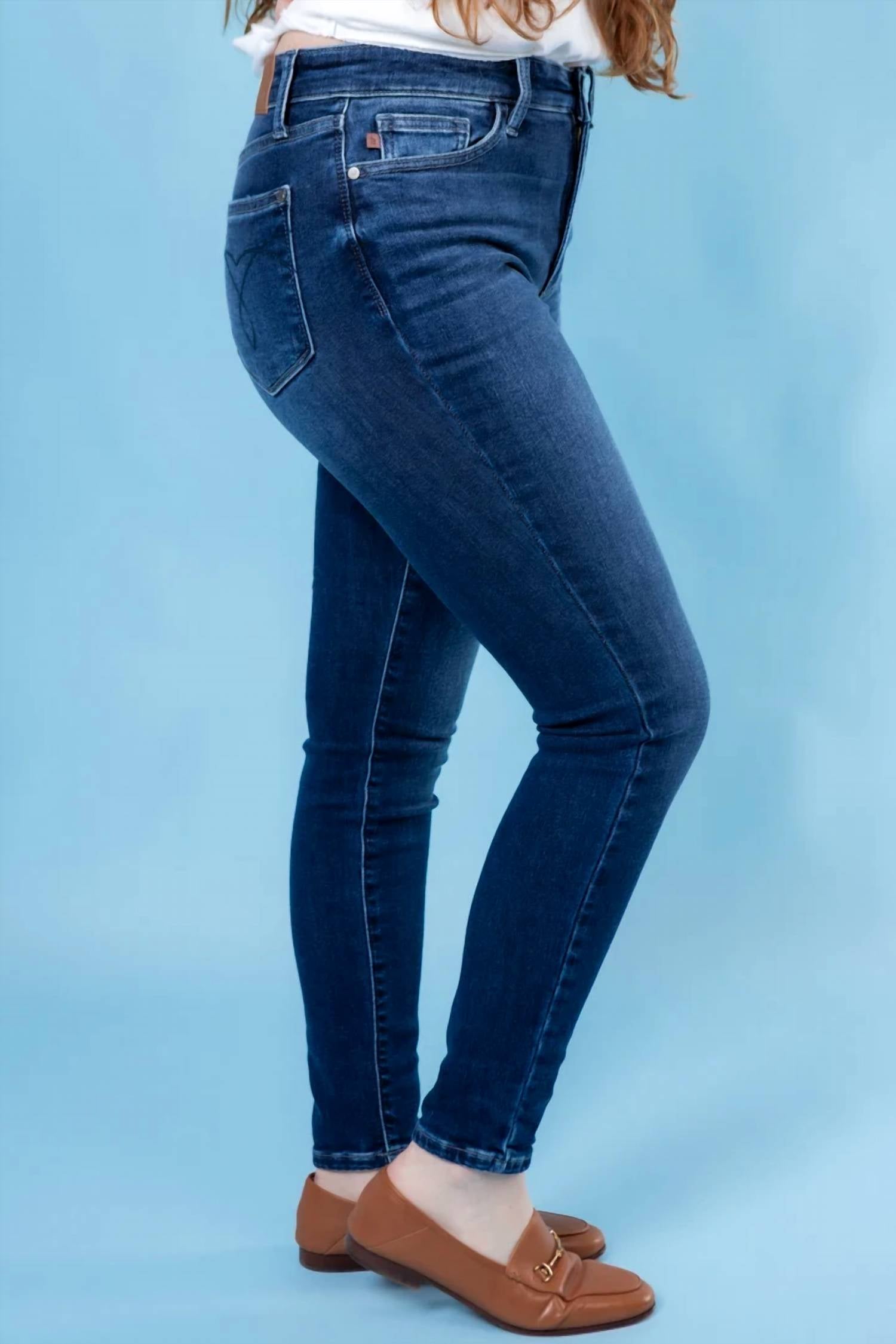 Judy Blue - Chloe High Waisted Thermal Skinny Jeans