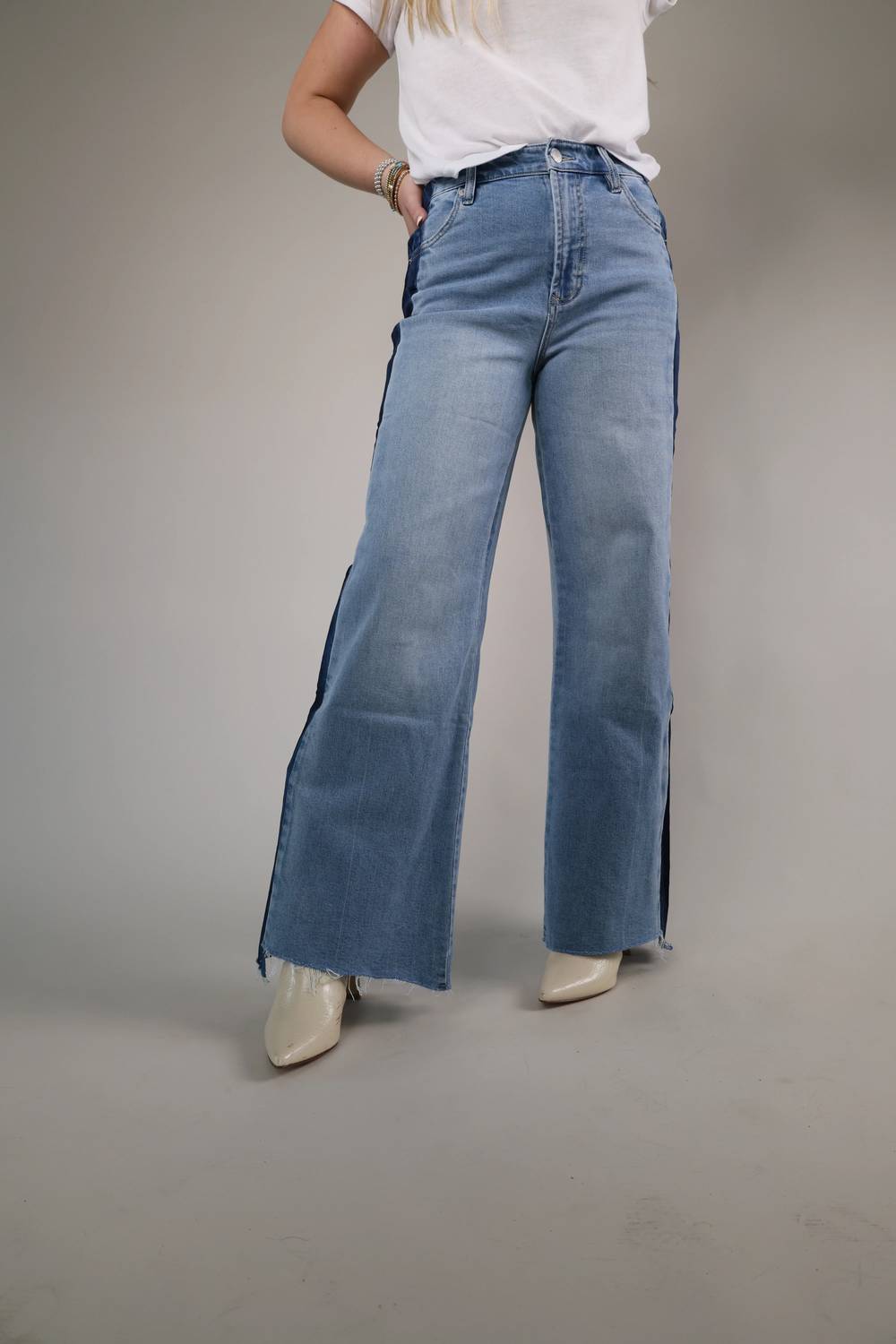Dear John Denim - Women's Fiona Wide Leg Jeans