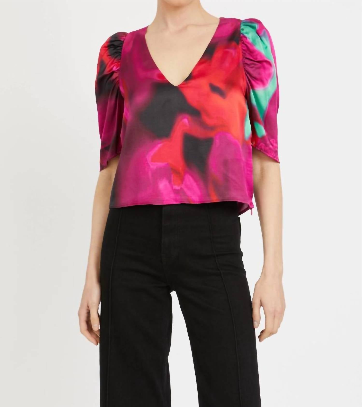 Caballero - Arden V-neck Top