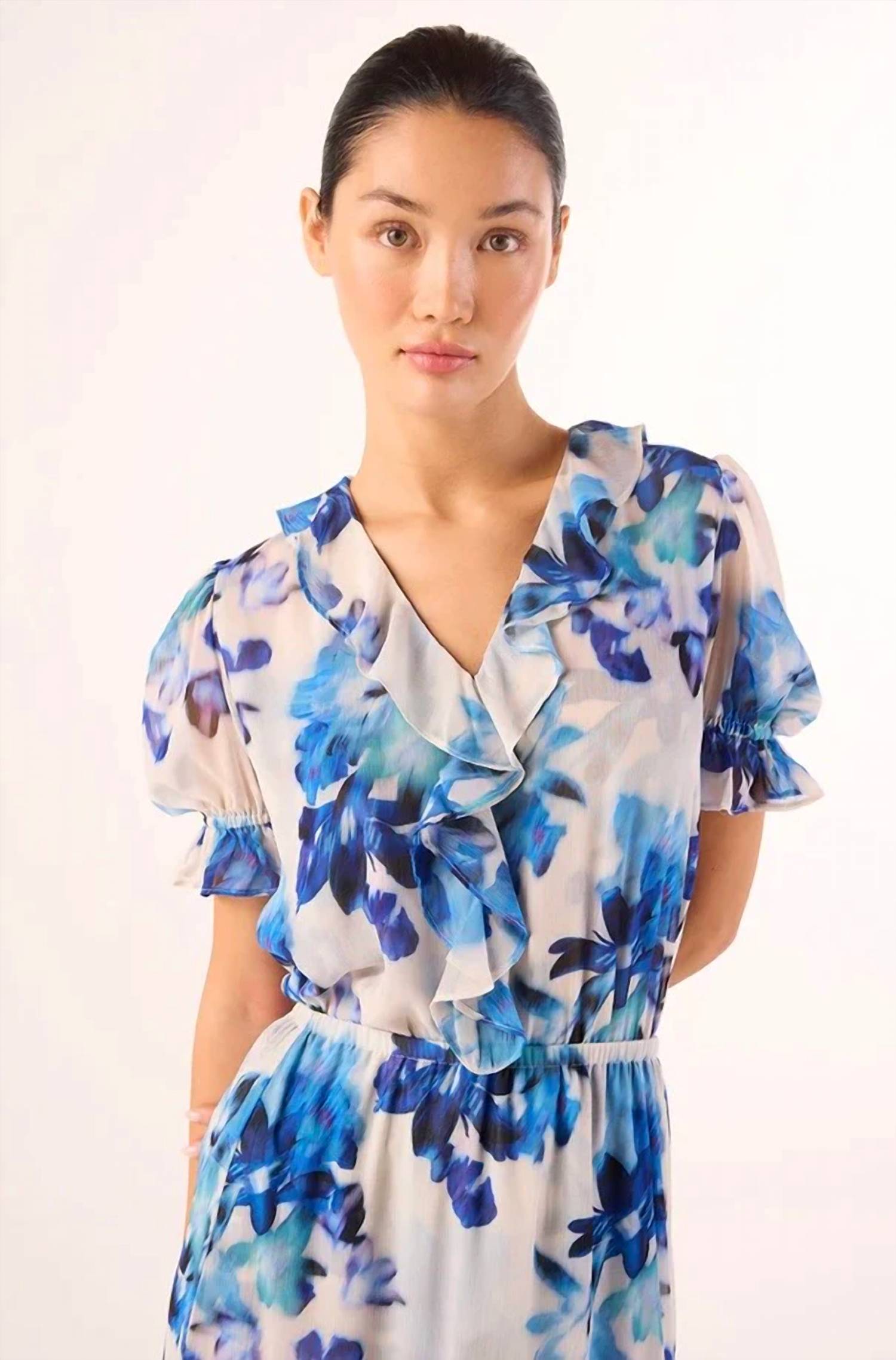 Misa Los Angeles - Connie V-neck Top