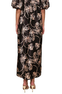 Hutch - Iris Off-the-shoulder Floral Maxi Dress