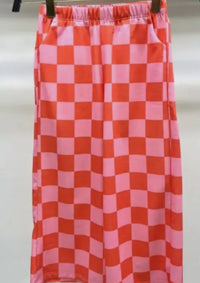 Jade By Jane - Women's Checkered Mini Me Pants